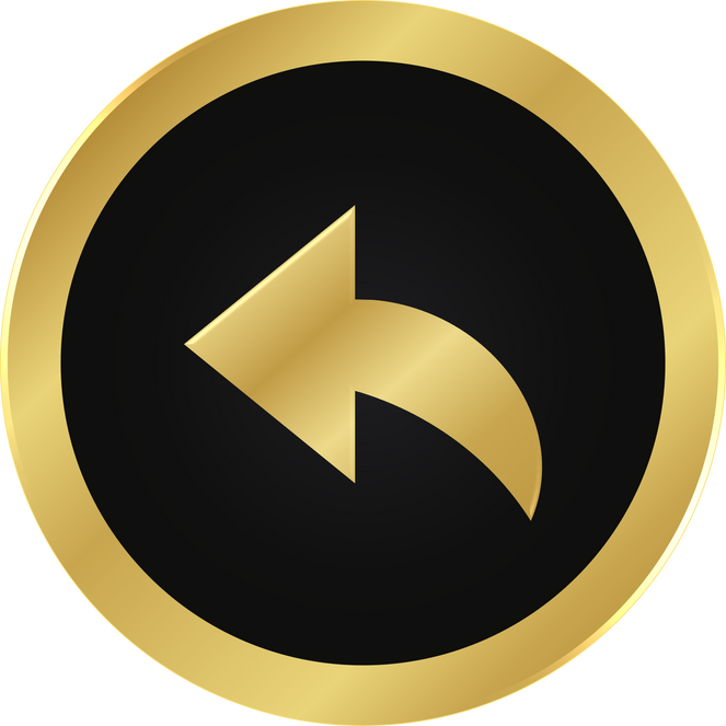 Gold Reply Icon